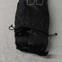 Rain Shoe Covers, Reusable Waterproof Rain Cover for Shoes, Non-Slip PVC Snow Boot Covers for Men and Women (XX-Large, Black)