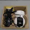 Kasa 1080p Indoor Pan/Tilt Wired Security Camera - Works as a Baby & Pet Monitor, Motion Detection & Tracking, 2-Way Audio, Night Vision, Subscription-Free Local Storage or Optional Cloud, EC70 (White)