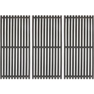 17" Cast Iron Grill Grates for Charbroil Commercial Infrared 463355220 463242516 463242515 466242615 463243016 463346017 466242616 463364824 3-Burner Parts for Charbroil Grill Grates G466-0025-W1A