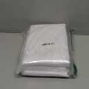 Kesfey 3 Packs Round Tablecloth 70 Inches White Polyester Table Cloths Stain and Wrinkle Resistant Tablecloths for Round Tables Washable Circle Fabric Tablecovers for Wedding Camping Banquet Parties