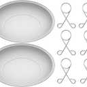 80681 Silver Ash Catcher Pan for Weber 22-inch Kettle Charcoal Grills,13-1/2" Diameter Ash Catcher Pan Replacement Parts for Weber 22-1/2" Bar-B-Kettle, Some 22-1/2" One Touch Silver Grills