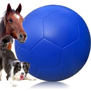 18" Blue Dog Herding Balls for Large Dogs