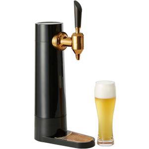 GREEN HOUSE: LATEST MODEL DRAFT BEER DISPENSER. Mini Keg. USB rechargeable. Compatible with all canned & bottled beer. The Two-layered foam makes beer taste deep & mellow (Large)