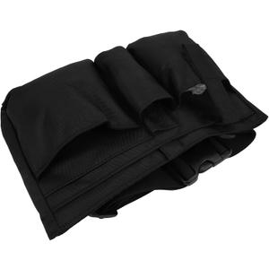 MultiPocket Waist Bag, Waiter MultiPocket Waist Pouch, 900D PVC Material, Suitable for Waiter
