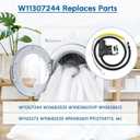 Upgraded W11307244 W10682535 Washer Lid Lock Switch Assembly for Amana Whirlpool Maytag, Replaces W10838613 W10838613VP W11253733 PS12704713 W10682535