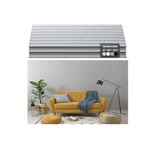 Soundproof Wall Panels Self-Adhesive, 3 Pack Large Acoustic Panels 47.2"x23.6"x0.35" High Density Sound Proof Panels for Walls, Noise Absorbing for Home Studio, Office, Game Room