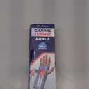DR. BRACE wrist brace for carpal tunnel (Large/X-Large Right Hand, Black-Orange)