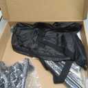 IGAN Small Inverter Generator Tent Cover While Running, Compatible for Honda and Most 1000~2300 Watts Generators, Portable Outdoor All-Weather Tarpaulin Cover for Rain, Black