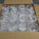 FOCUSLINE 32 Pack Plastic Glasses Stemless, 12 Oz Crystal Clear Disposable Cups, Reusable Plastic Glasses for Parties Weddings, Shatterproof Recyclable and BPA-Free