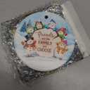 Friends Christmas Ornaments 2025, Friendship Ornaments for Christmas Tree, Bestie Gifts for Women, Ceramic for Christmas Decor, BFF Ornament for Friends, Sister