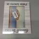 2 x Beliran Granny Gifts Picture Frame 5x7, Grandma Photo Frame, Christmas Mothers Day Birthday Gifts for Grannys, My Favorite People Call Me Granny Wooden Picture Photo Frames for Desk Home Room Decor