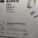 Meliusly Heavy Duty Bunkie Board Queen Size (60x80) - Non-Slip Breathable Bed Support Board for Slatted Bed Frame, Anti-Sag Under Bed Support, Noise Minimizing Moisture Resistant Bed Board