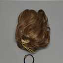 Flufymooz Ponytail Extension, 26 Inch Drawstring Ponytail Hair Extensions for Women， Long Curly Wavy Pony Tail Natural Wavy Synthetic Hairpiece for Women Daily Use party (26 Inch Dark Blonde Mixed)