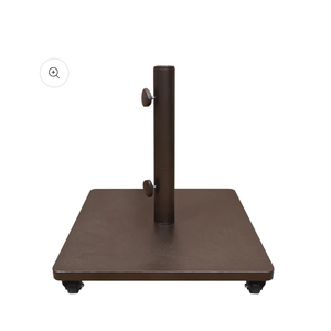 Treasure Garden120lb Steel Umbrella Base W/Casters
