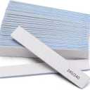 25 Count 240/240 Grit Nail Files for Natural Nails, Double Sided Emery Boards Fine Grit Nail File Manicure Tools
