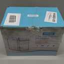 HIHEGD 2-Tier Bathroom Organizer with Dividers, Clear Under Sink and Pull-Out Cabinet Organizer for Kitchen and Pantry Storage