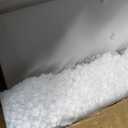 QEEIG Bathroom Floating Shelves for Wall - 15.7" Wall Mounted Shelf Over Toilet Farmhouse Home Decor Display Bookshelf Small 15.7 x 6.7 inch Set of 2, White (008-40W)