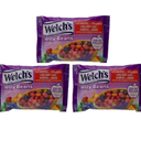 Welch's Assorted Fruit Flavored Jelly Beans, Pack of (3) 12 Ounce Bags, Snack Candy for Kids Girls Boys Teens Adults, by Frankford Candy, Best By: 11/17/2025
