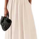 KIRUNDO Summe Sleeveless Maxi Dresses for Women 2026 Spring Wedding Guest A Line Tank Elegant Flowy Beach Long Sundress