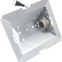 S97014212 Light Reflector with Socket for Broan NuTone 763N HB80RL 678 679 Bathroom Ventilation Fan. Fit for Broan Various Models