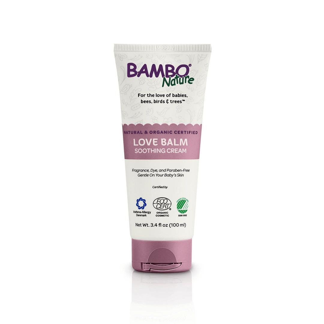 Bambo Nature Love Balm Soothing Cream, 3.4 fl oz Tube, 1 Count