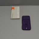 SURITCH for iPhone 16 Case with Magnetic Camera Slide Cover and Adjustable Kickstand, Compatible with MagSafe, Shockproof Bumper Case Slim Protective Cover 6.1 Inch, Dark Purple