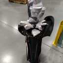 Precise M8 15-Piece Womens Golf Club Full Set, Driver, Wood, Hybrid, Irons, Putter & Stand Bag, Lightweight & Durable Kevlar Graphite Shafts, Golf Clubs Women Right Handed, Regular & Petite Sizes