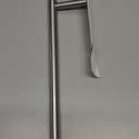 Space-Saving Stainless Steel Paper Towel Holder - Silver Wall Mount & Adhesive, Under Cabinet Organizer for Bathroom, RV