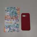 Kwmobile Case Compatible with Google Pixel 9a Case - TPU Silicone Phone Cover with Soft Finish - Rhubarb Red