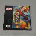 Buffalo Games - Marvel - Spider-Man vs. Green Goblin - 500 Piece Jigsaw Puzzle for Adults -Challenging Puzzle Perfect for Game Nights - Finished Size is 21.25 x 15.00