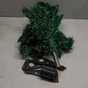 3FT Artificial Christmas Tree, Green Tabletop Christmas Tree with Metal Stand 160 Branch Tip Mini Xmas Pine Tree for Party Supplies Indoor Outdoor Holiday Home Decoration