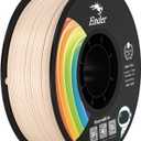 Creality 3D Printer Filament 1.75mm, Ender PLA+ Filament Strong Toughness No-Tangling Vacuum Packaging 3D Printing Filament Fit Most 3D Printers, 1kg Spool, Accuracy +/- 0.02mm, Beige