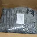 EverGrace Oversized Velvet Quilt Set, Cal King 118"x106", Charcoal Gray