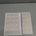 Bible Tabs for Women and Men, 75 Laminated Index Tabs with Embossed Gold Foil Lettering, Durable Neutral Bible Study Tabs for Easy Navigation, Bible Journaling Supplies