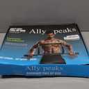 Ally Peaks Pull Up Bar for Doorway | Thickened Steel Max Limit 440 lbs Upper Body Fitness Workout Bar| Multi-Grip Strength for Doorway | Indoor Chin-Up Bar Fitness Trainer for Home Gym Portable (silver1)