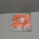 Hotop 20 Pcs Sport Stretchy Headbands for Girls Women Non Slip Soft Fabric Elastic Headband Bulk for Yoga DIY Team Gifts (Orange)