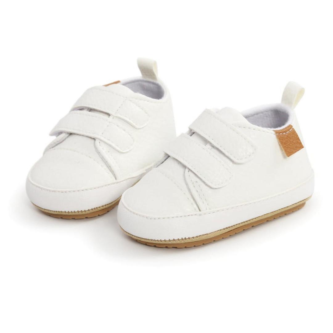 Baby Boy Girl Shoes Wedding Uniform Dress Shoes Soft Anti-Slip Sole Infant Toddler Walking Moccasins Newborn Crib First Walkers Prewalker Shoes, Size: 6-12 Months