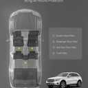 3W Floor Mats & Cargo Liner Fit for Mercedes Benz GLC 2016-2022