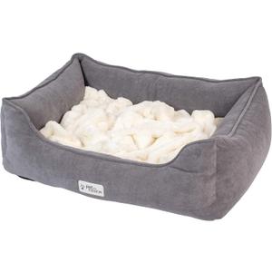 PetFusion Calming Cuddler Anti-Anxiety Dog and Cat Bed for Small Dogs
