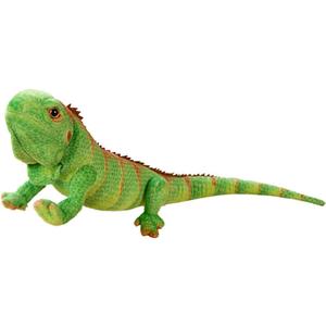 Realistic Green Lizard Stuffed Animal Toys, Chameleon Dolls, Reptile Soft Toys Maned Lizards, Wildlife Gifts for Kids (26.5 inches)