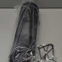 LCSEVEN Bird Feeders for Outdoors Squirrel Proof with Weight-Activated Perches, Hanging Bird Feeder for Outside, Metal Feeder for Wild Cardinal, Finch, Blue Jay, Chickadee, 3LB Seed Capacity, Black