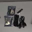 KCEVE HDMI2.1 KVM Switch 2 Computer 1 Monitor 8K@60Hz, KVM Switch HDMI 2 Port with 3 USB3.0, Wired Remote, Power Adapter and USB Cables (Black)