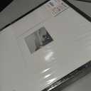 Upsimples 18x18 Picture Frame with 8x8 5x5 Double Mat, Black