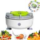 Fruit and Vegetable Wash,Seattleget Efficient Portable Fruit and Vegetable Washers,Fruit and Vegetable Cleaning Machines,Automatic Washer Spinner Machine for Cleaning Fruits, Vegetables111