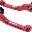 New CNC Motorcycle Billet Foldable Pivot Clutch Brake Lever Handle For CR125R CR 125 R 04-07 CRF250R CRF 250 R CRF450R 04-06 CRF250X 04-17 CRF450X 05-17 Dirt Bike pit bike