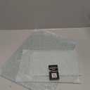 3 Pack Glass Cutting Boards for Kitchen Counter, Clear Tempered Glass Cutting Board Set with Handle (16"x12" & 12"x8" & 9"x6"), Scratch Resistant, Dishwasher Safe, Non-toxic, Easy to Clean