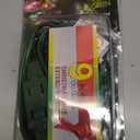 Go Green Power (GG-24509GN) 18/2 SPT-2 Gauge 9-Outlet Extension Cord with Safety Fuse Male Plug, Green, 9 ft