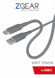 ZGear® Silicone Sync & Charge Cable For USB-C