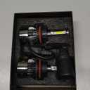 MIFMIA 𝟫𝟢𝟢𝟦/ 𝖧𝖡𝟣 Bulbs High and Low Beam 6500K Cool White 900% Brighter 36000LM, Plug and Play with Cooling Fan IP68 Waterproof Off Road Lights, Pack of 2