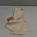 Solino Home Linen Natural Placemats Set of 4-100% Pure Linen Placemats 14 x 19 Inch for Summer - Fete